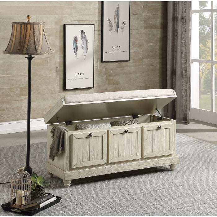 4586W Lift Top Storage Bench - 4586W