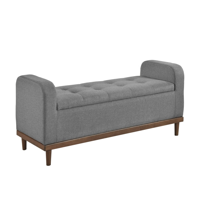 4590GY Lift Top Storage Bench - 4590GY