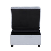 4615-F3 Lift Top Storage Bench with Pull-out Bed - 4615-F3