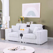 462 LOVE SEAT WITH CENTER CONSOLE 85X38X35 - 210000007952