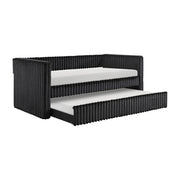 4655BLK* (2) Daybed with Trundle - 4655BLK*