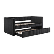 4655BLK* (2) Daybed with Trundle - 4655BLK*