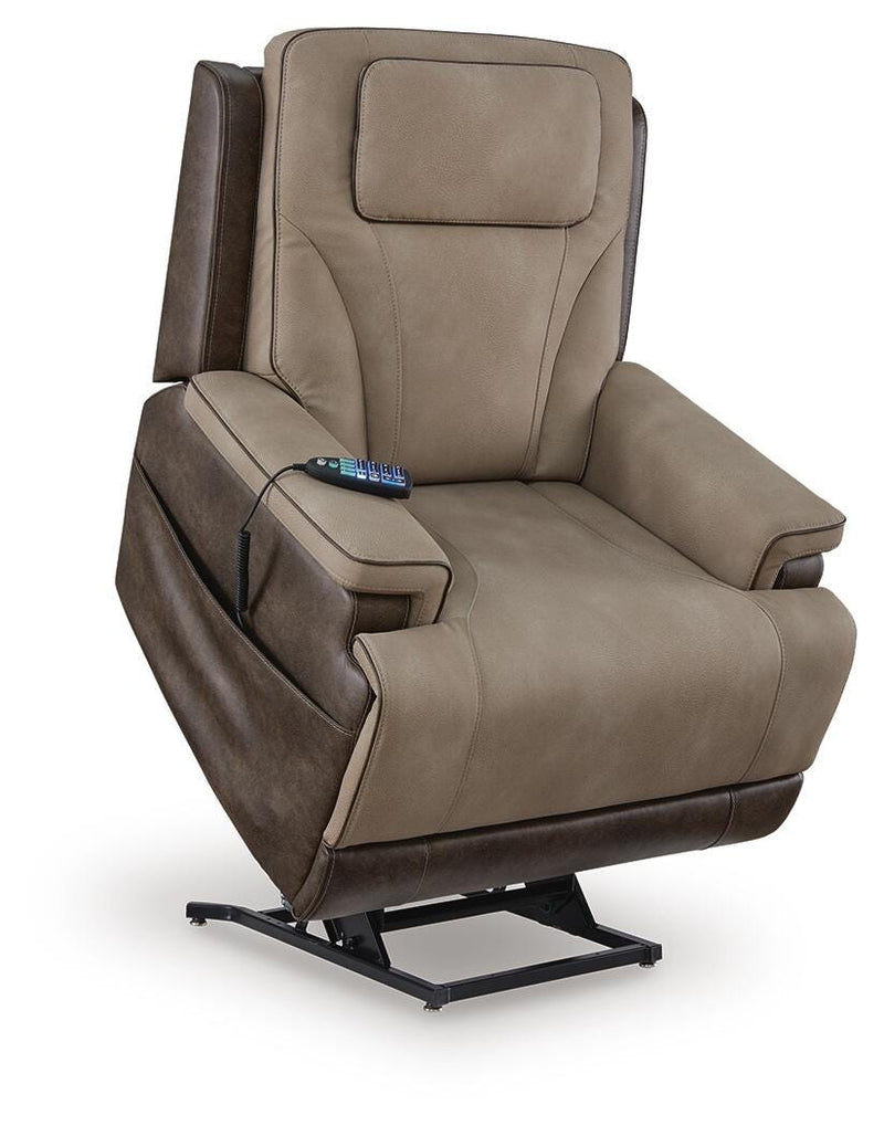 4Z-Peaceful Pause Sand Power Lift Recliner - PC1210312