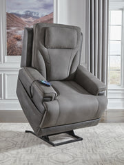 4Z-Peaceful Pause Slate Power Lift Recliner - PC1210412