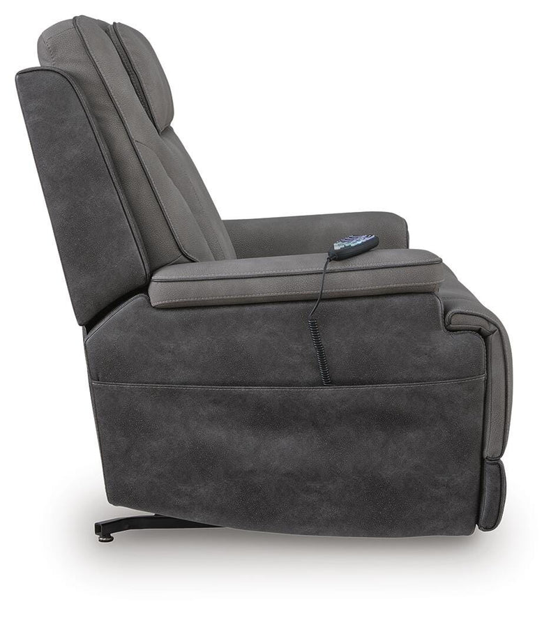 4Z-Peaceful Pause Slate Power Lift Recliner - PC1210412
