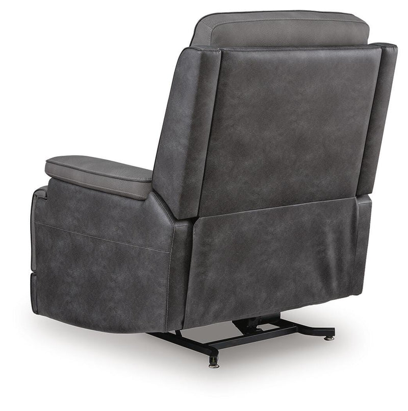 4Z-Peaceful Pause Slate Power Lift Recliner - PC1210412
