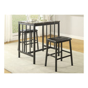5106BK 3-Piece Pack Counter Height Set - 5106BK
