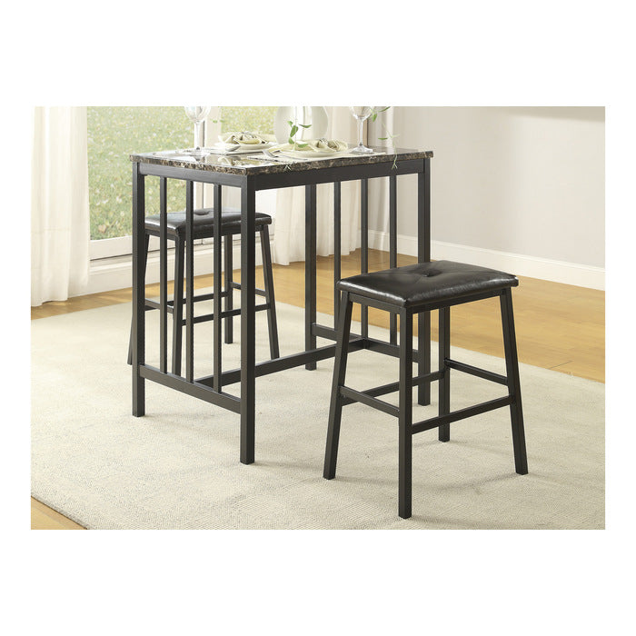 5106BK 3-Piece Pack Counter Height Set - 5106BK