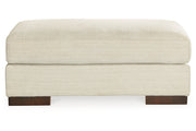 Maggie Birch Oversized Chair and Ottoman -  Ashley - Luna Furniture