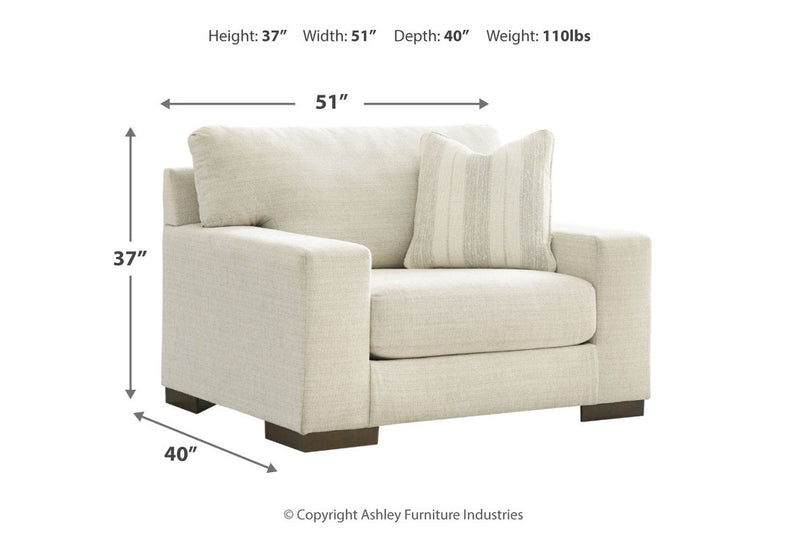 Maggie Birch Sofa, Chair and Ottoman -  Ashley - Luna Furniture