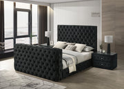 Josephine Black Nightstand from Crown Mark - Luna Furniture