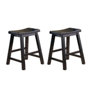 5302BK-18 18 Dining Stool, RTA, Set of 2 - 5302BK-18