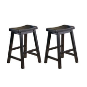 5302BK-24 24 Counter Height Stool, RTA, Set of 2 - 5302BK-24
