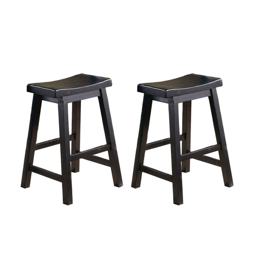 5302BK-24 24 Counter Height Stool, RTA, Set of 2 - 5302BK-24