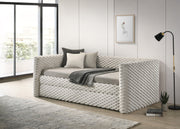Brielle Dove Daybed with Trundle from Crown Mark - Luna Furniture