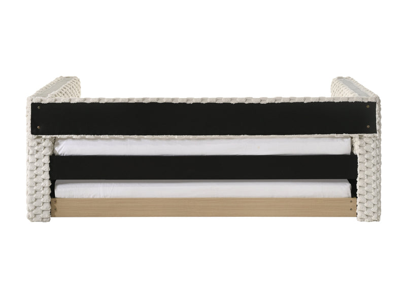 Brielle Dove Daybed with Trundle from Crown Mark - Luna Furniture