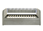 Melody Light Gray Daybed from Crown Mark - Luna Furniture
