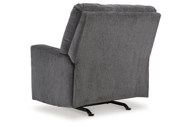 Rannis Pewter Full Sofa Sleeper and Recliner -  Ashley - Luna Furniture