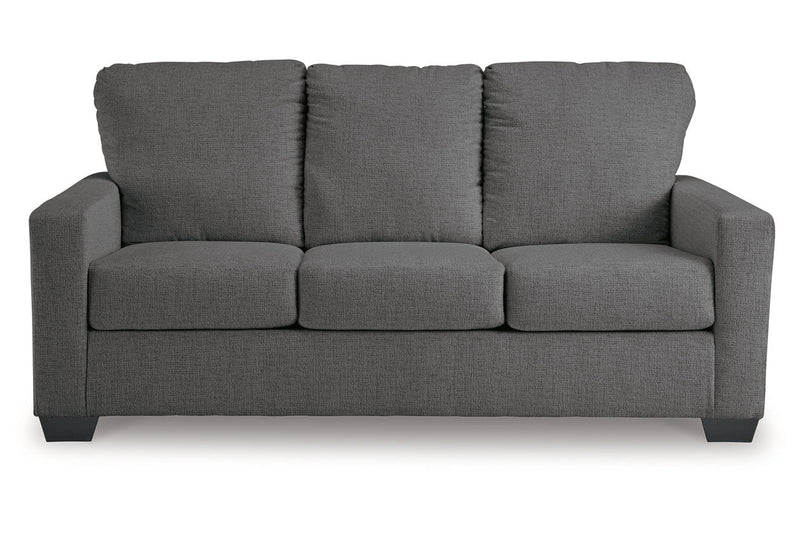 Rannis Pewter Full Sofa Sleeper and Recliner -  Ashley - Luna Furniture