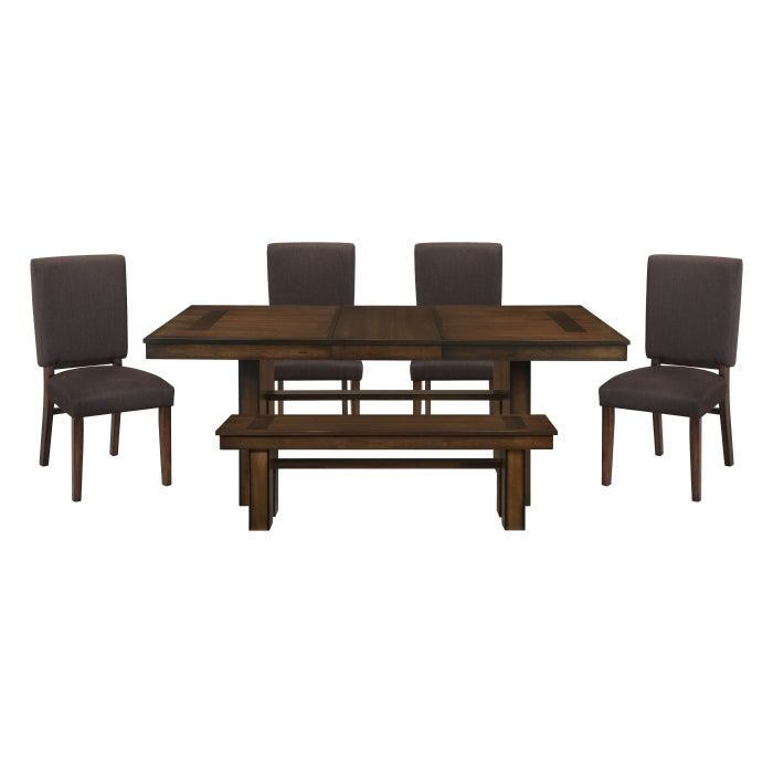 5415RF-78*6 6pc set (TABLE + 4 SIDE CHAIRS + 1 BENCH) - 5415RF-78*6