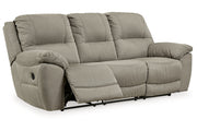 Next-Gen Gaucho Putty Reclining Sofa and Loveseat -  Ashley - Luna Furniture