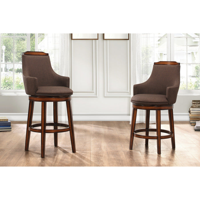5447-24FAS Swivel Counter Height Chair, Set of 2 - 5447-24FAS