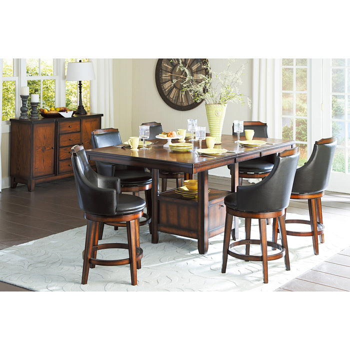 5447-24S Swivel Counter Height Chair, Set of 2 - 5447-24S