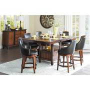 5447-29S Swivel Pub Height Chair, Set of 2 - 5447-29S
