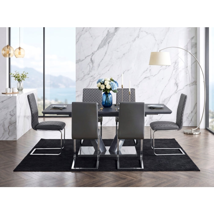 5503BK* (3) Dining Table - 5503BK*