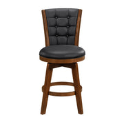 5505-24BKS Swivel Counter Height Chair, Set of 2 - 5505-24BKS