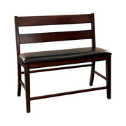 5547-24BH Counter Height Bench with Back - 5547-24BH