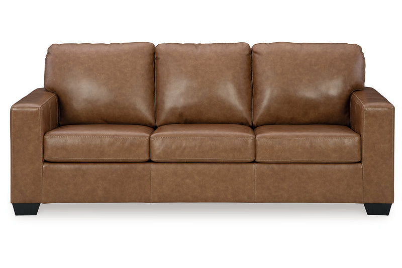 Bolsena Caramel Sofa, Loveseat and Recliner -  Ashley - Luna Furniture