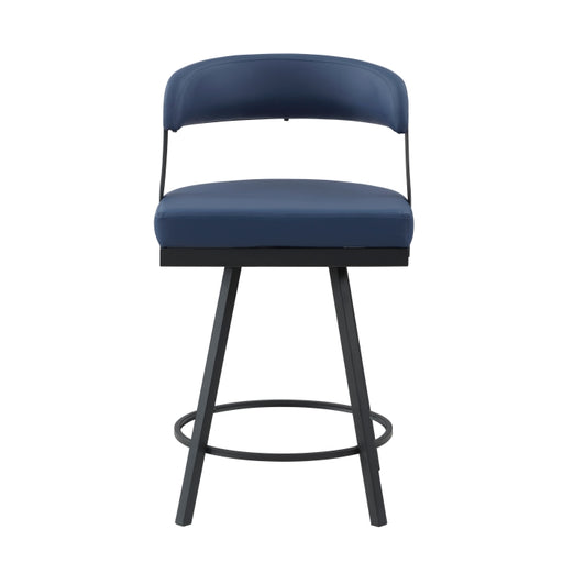 5565-24BU Swivel Counter Height Chair, Set of 2 - 5565-24BU