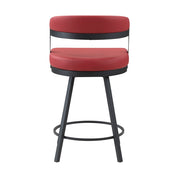 5565-24RD Swivel Counter Height Chair, Set of 2 - 5565-24RD