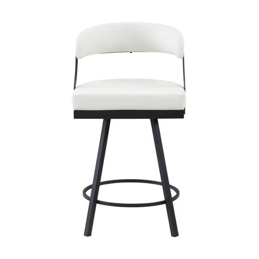 5565-24WT Swivel Counter Height Chair, Set of 2 - 5565-24WT