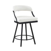 5565-24WT Swivel Counter Height Chair, Set of 2 - 5565-24WT