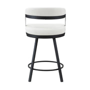 5565-24WT Swivel Counter Height Chair, Set of 2 - 5565-24WT