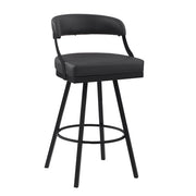 5565-29BK Swivel Pub Height Chair, Set of 2 - 5565-29BK