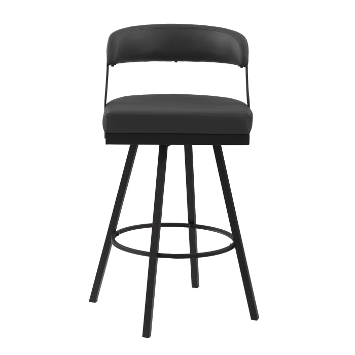 5565-29BK Swivel Pub Height Chair, Set of 2 - 5565-29BK