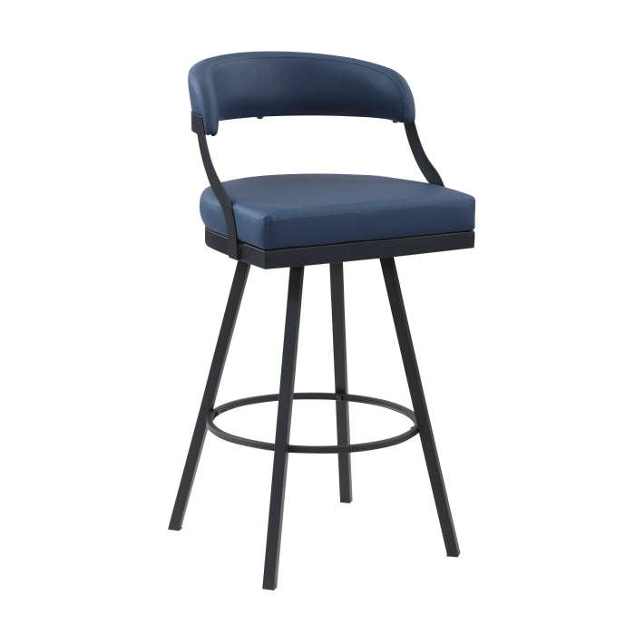 5565-29BU Swivel Pub Height Chair, Set of 2 - 5565-29BU
