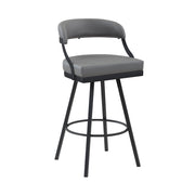 5565-29GY Swivel Pub Height Chair, Set of 2 - 5565-29GY