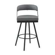 5565-29GY Swivel Pub Height Chair, Set of 2 - 5565-29GY