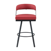 5565-29RD Swivel Pub Height Chair, Set of 2 - 5565-29RD