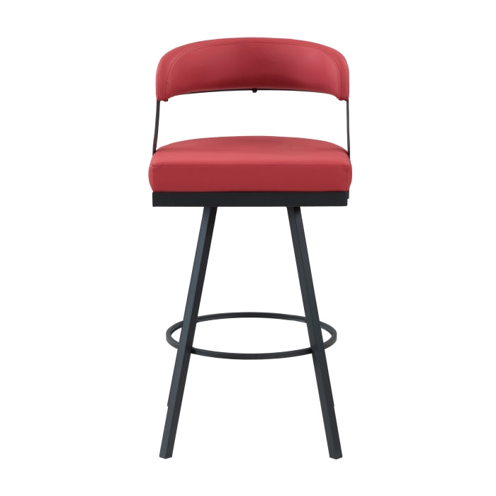 5565-29RD Swivel Pub Height Chair, Set of 2 - 5565-29RD