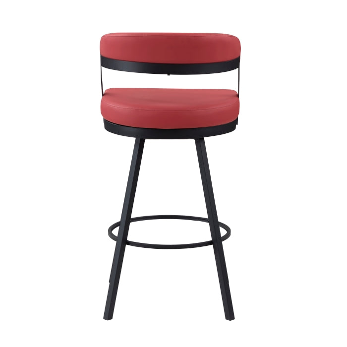 5565-29RD Swivel Pub Height Chair, Set of 2 - 5565-29RD