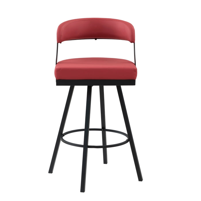 5565-29RD Swivel Pub Height Chair, Set of 2 - 5565-29RD