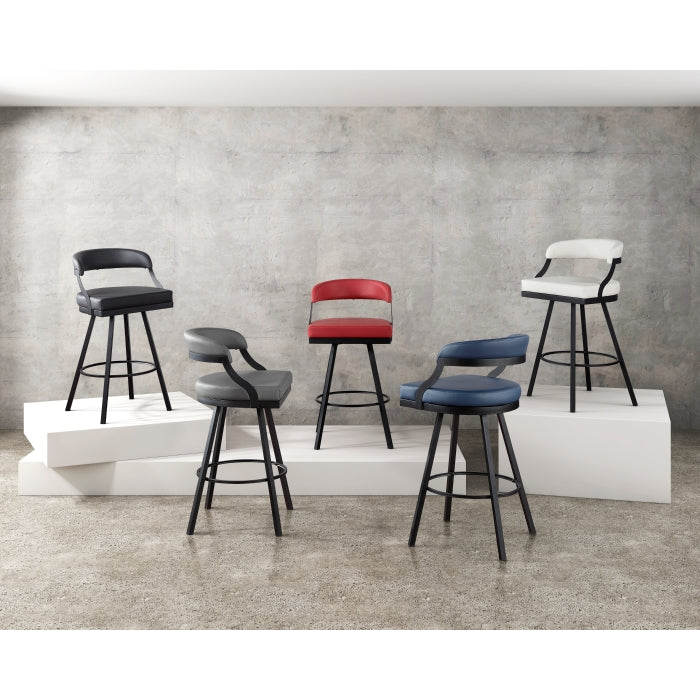 5565-29WT Swivel Pub Height Chair, Set of 2 - 5565-29WT