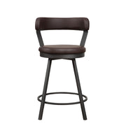 5566-24BR3A Swivel Counter Height Chair, Set of 2 - 5566-24BR3A