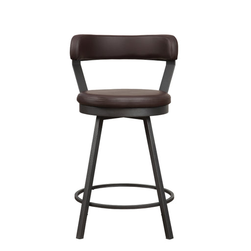 5566-24BR3A Swivel Counter Height Chair, Set of 2 - 5566-24BR3A