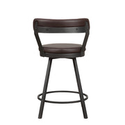 5566-24BR3A Swivel Counter Height Chair, Set of 2 - 5566-24BR3A